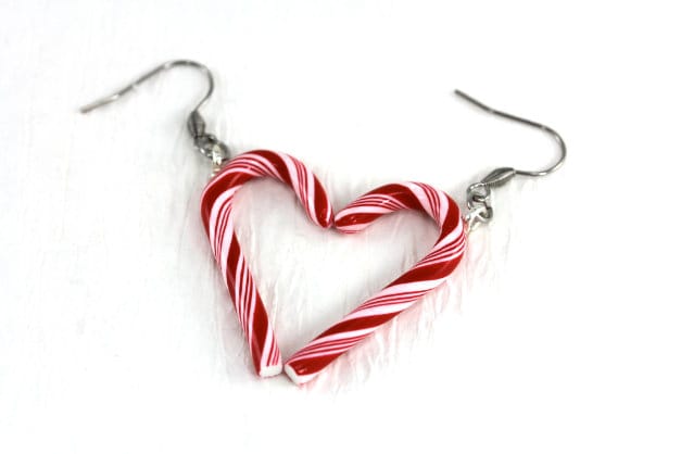 Candy Cane Earrings, Christmas Earrings, Christmas Jewelry, Peppermint Quirky Whimsical, Candy Stick Earrings, Sweet Fun, Holiday Earrings