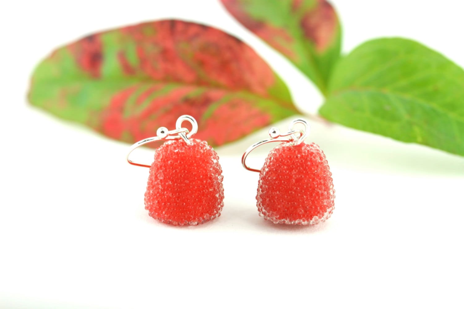 Christmas Gumdrop Earrings, Candy Earrings, Gumdrop Earrings, Christmas Jewelry, Holiday Earrings, Christmas Earrings, Candy Jewelry