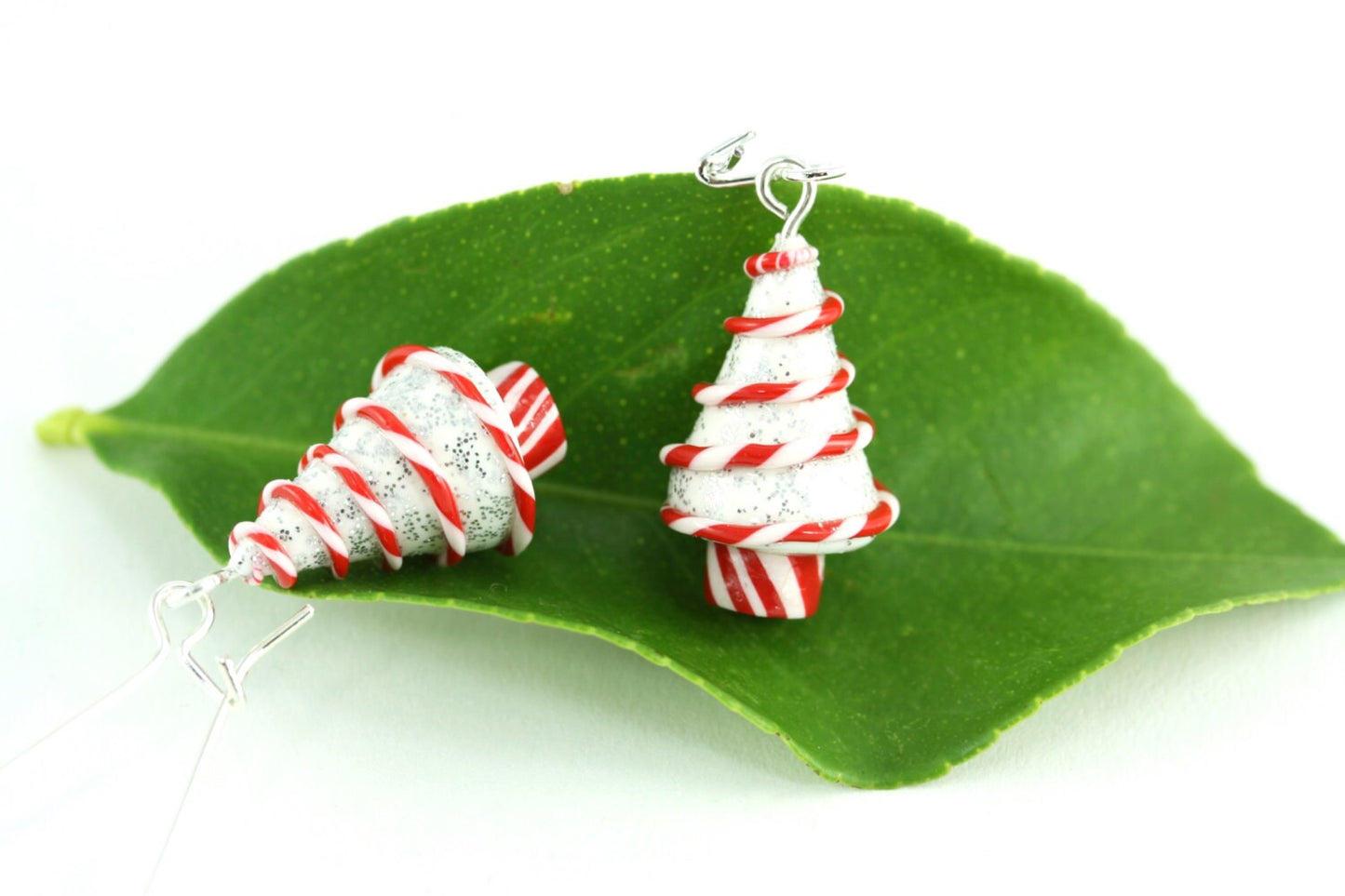 Christmas Earrings, Christmas Tree Earrings, Christmas Jewelry, Christmas Tree Jewelry, Miniature Tree, Hostess Gift, Holiday Earrings